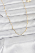 CM 14K Gold Renk Burgu Model 60 cm Kadın Kolye
