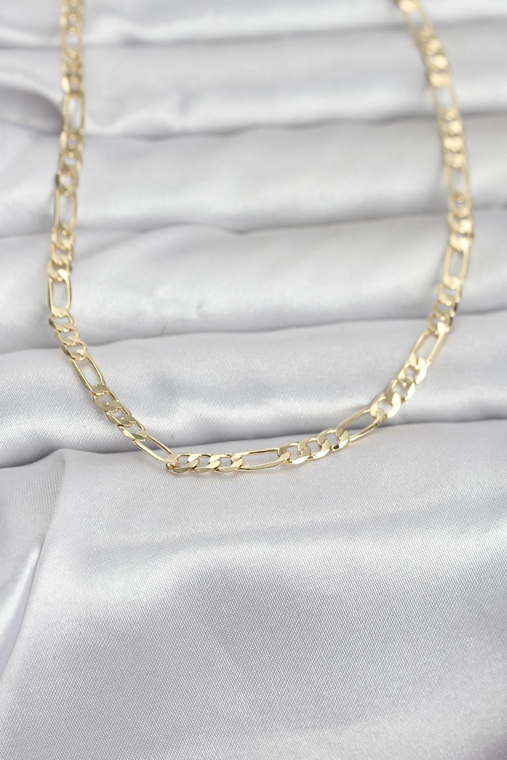 CM 14K Gold Renk Kuşgözü Zincir Model 60 cm Kadın Kolye
